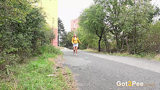 Fast Gushing by Got2Pee where girls come to piss