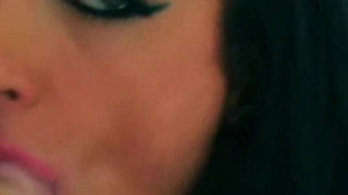 Blowbang Adventure at the Gloryhole for the Busty Scottish Slut Ending in a Messy Bukkake