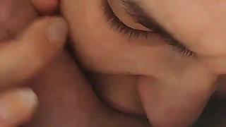 Step Sister Sucks Balls Until Sperm Comes Out of the Penis