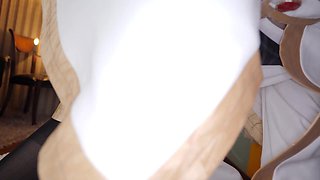 Cosplay asian teen unbelievable sex clip