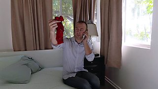 Naughty Babysitter Caught On Spy Cam