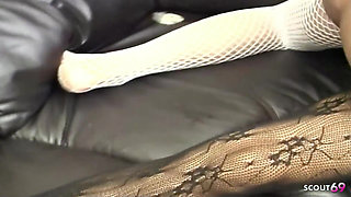 Asian Tranny Fucks Horny Teen in Tight Pussy Until Cumshot