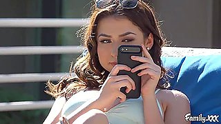 I Like To Watch My Stepdad Cleans The Pool With Melissa Moore