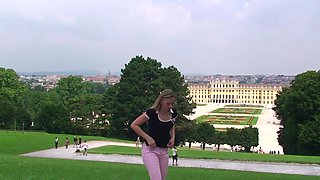 Amateur girls voyeur intercourse in public place