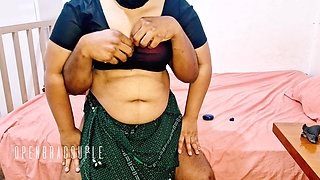 Kerala Stepmom Seducing Her Stepson and Fucking Hard Cowgirl Position