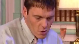 Priscillia Lenn And Maud Kennedy In German Babe In Stockings Double Penetrated In The Office