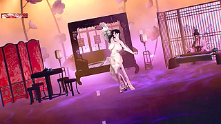 Animated Curves that Break the Net- 3D Animation Hentai