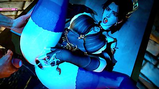 Cao Ying Sculpted for Desire: Bigboobs & Bigbutt - 3D Animation