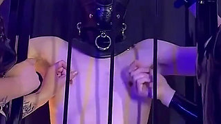 Teasing Our Caged Slave