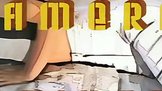 Hot Babes in Stcokings Gets Horny, Masturbates Hairy Pussies and Fucks Hard with Gigantic Dicks Movie