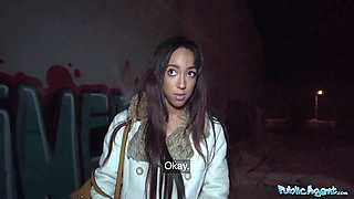 Public agent when she spotted the size of his Big Cock she wanted it deep in her snatch