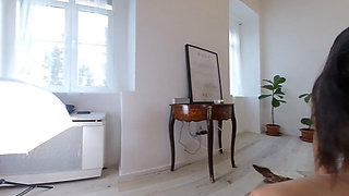 Gypsy Teen Rubbing Pussy