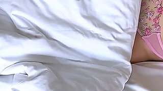 Hard Morning Sex in Hotel with a Pocket Vibrator - Hermione Cringe