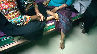 Three Aunty Talking at Bedroom