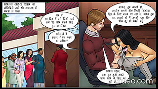 Savita Bhabhi - Dhkebaaz Caught Gaye Part 1(comic)