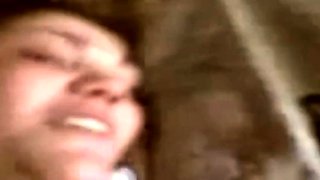 Arab Girl Sucks and Fucks Hard at Home