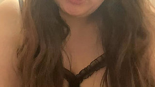 Cumming While Wearing Sexy Lingerie