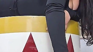 Deep Hands Swallow Lesbian - Big Hand Swallowing