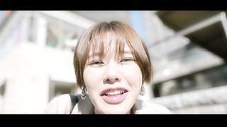 Japanese teen hikaru momose toys pussy solo