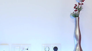 Elf Who Loves Sybian Sex Machine and Cum Shower