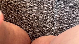Young girl masturbates