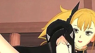 Kikoru's Wild Ride: Mina Ashiro's Futanari Footjob and Fuck in Kaiju N8 Hentai - Asian Japanese Manga Anime Hentai 3D Porn