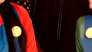 Halloween Cosplaying Smoke Break