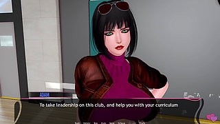 Murmur 3 - Adam Massaging His Teacher Helen's Breasts