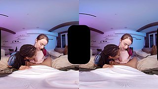 Post-apocalyptic 3 way With Hazel Moore And Kira Noir In THE LAST A HARDCORE