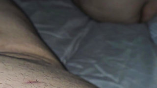 Step mom let unfinished Indian step son big dick in erection after handjob