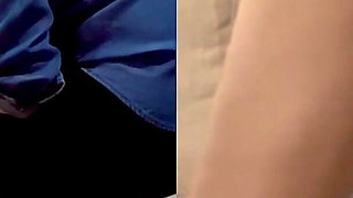 Sub on His Knees with His Balls Chained Behind Him Has His Cock Milked and Orgasms Ruined 4 Times in a Row