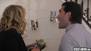Dana Vespoli got caught in arousing 3some sex