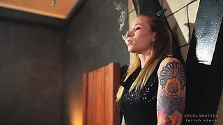 Smoke and Devil Horns