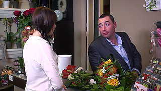 Anal Threesome with Two Busty Secretaries