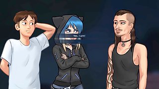 Naughty student with a sexy voice dives into anime adventures