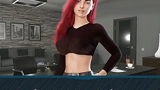 I fuck my red-haired assistant so she gets a new position