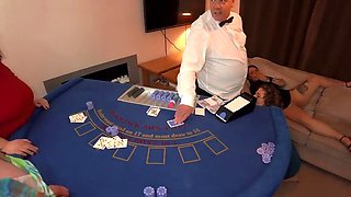 Group fun at the blackjack table