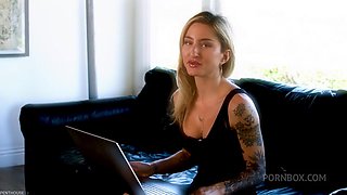 Cherry Kiss Entices Stranger for Hot Sex