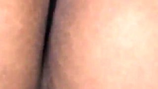 Strip of My Chubby Ass Wife for My Best and Lucky Friend
