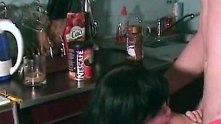 Hardcore Kitchen Sex With Amateur Brunette Girl