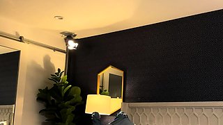 Casting babe shows girl how to masturbate with toys