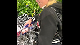 Slut Wife Sucks Cock at Home Improvement Store