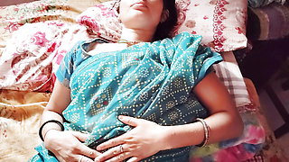 Cute Ritu gets fucked by doggy style M step brother Super sexy hot Indian desi bhabhi quenches her thirst for relaxation with desi fat cock