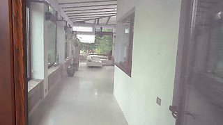 Young amateur teen in solo masturbation getting kinky