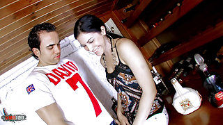 Very Sexy Latina Teen Vania Rodriguez Deeply Fucked in Cellar