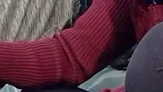Desi Bhabhi Masturbates Devar with a Very Good Handjob