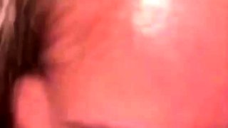 Extreme amateur pov blowjob with brunette babe