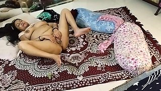 Indian Desi Bhabhi Fore Play with Her Step Father Hot Nipple Tiny Pussy Licked Out of Sexual Intercourse with Me