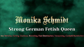 Monika Schmidt Femdom Spitting Crushing Bootworship Verbal Humiliation