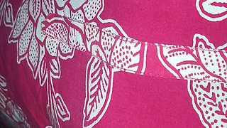 Pregnant wife in kitchen